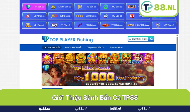 Giao diện vào sảnh bán cá đơn giản và dễ thao tác.