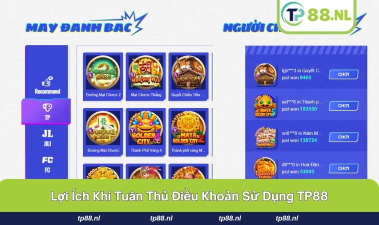 Điều Khoản Sử Dụng TP88 3 Người dùng hài lòng khi tuân thủ điều khoản sử dụng TP88