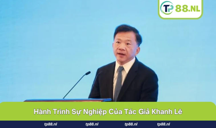 Tác giả tại buổi ra mắt dự án mới của TP88.