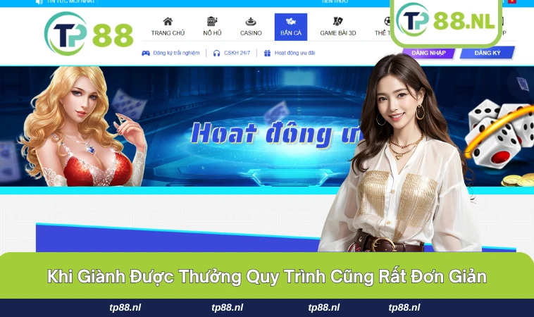 Rút tiền về ngân hàng với vài thao tác.